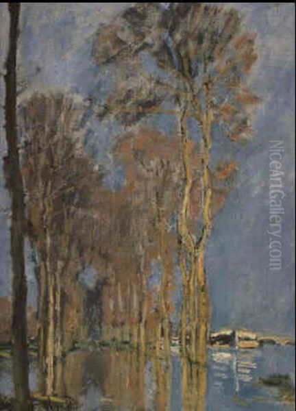 Inondation Oil Painting by Claude Monet