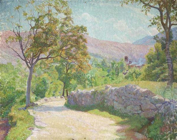 Paysage De Provence Oil Painting by Georges Daniel Monfreid