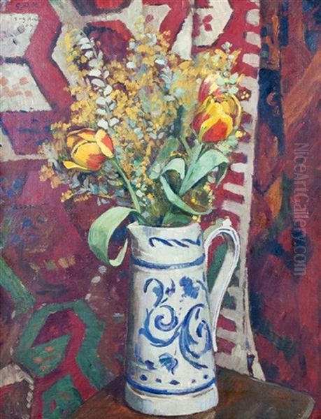 Still Life Oil Painting by Georges Daniel Monfreid