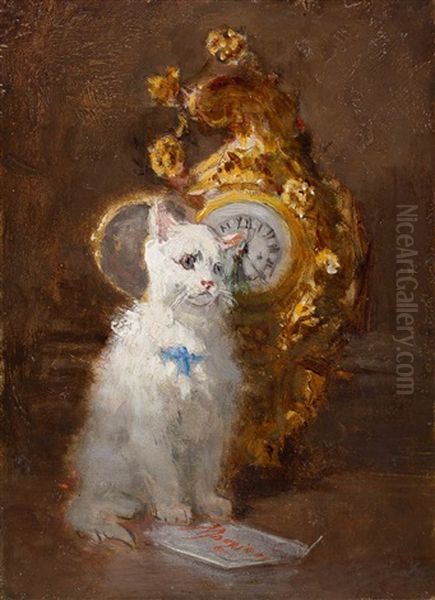 Taking Time Oil Painting by Charles Monginot