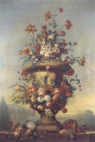 Bouquet De Fleurs by Jean-Baptiste Monnoyer