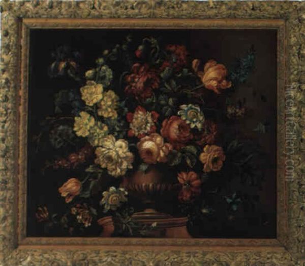 Blumenstraus Oil Painting by Jean-Baptiste Monnoyer