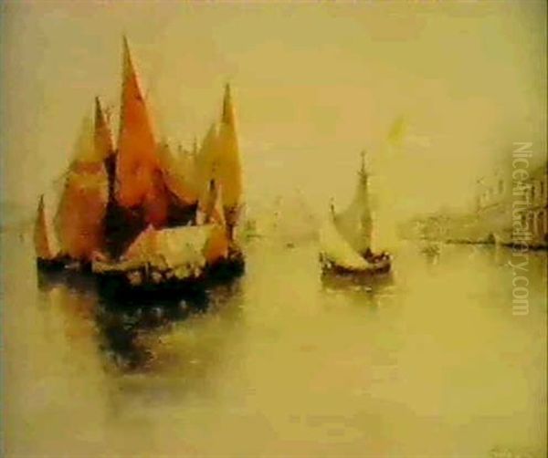 Venice Oil Painting by Clara Montalba