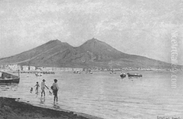 Il Vesuvio, Napoli by Eduardo Monteforte