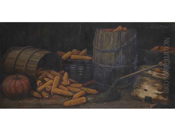 The Corn Oil Painting by Alfred Montgomery