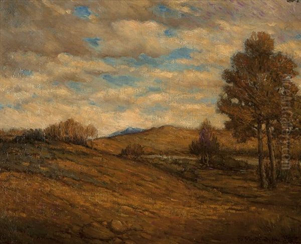 Landscape Oil Painting by Carl Moon