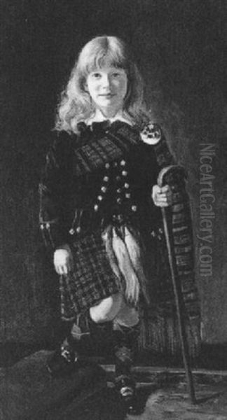 The Young Laird Oil Painting by Robert James Enraght Moony