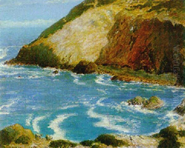 North Coast Oil Painting by Robert James Enraght Moony