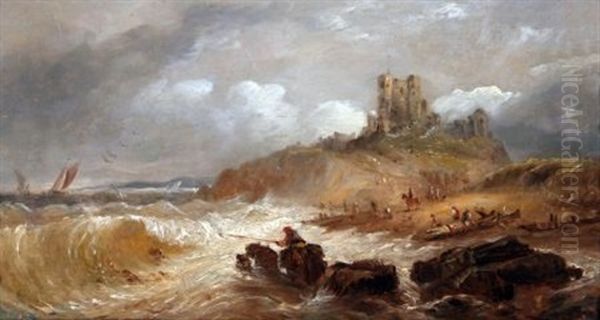 Tantallon Castle by John Moore Of Ipswich