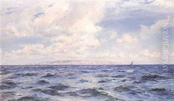 In Sight Of Sark Oil Painting by Henry Moore