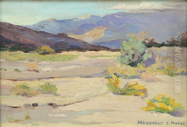 California Landscape Oil Painting by Margaret Eugenia Moore-Lauden