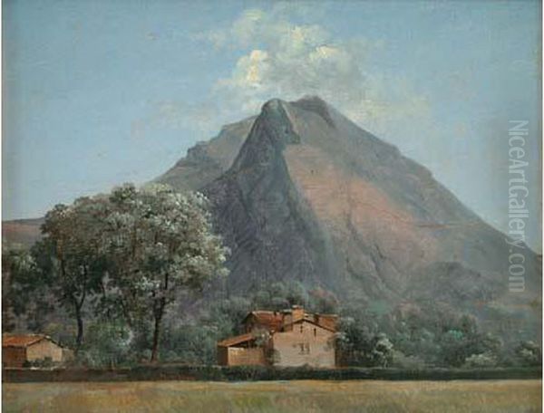 Paysage D'italie Oil Painting by Jean-Joseph-Xavier Bidauld