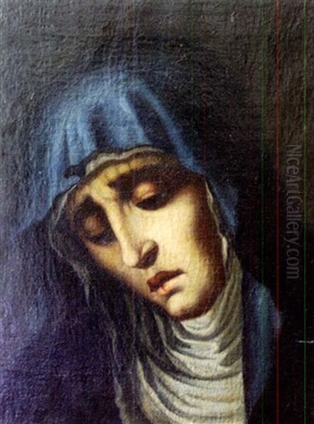 Vierge Dolorosa Oil Painting by Luis de Morales