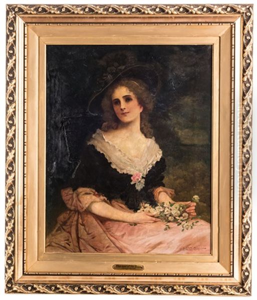 The Last Of The Roses Oil Painting by Edward Percy Moran