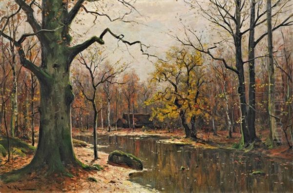 Herbst Im Spreewald by Walter Moras