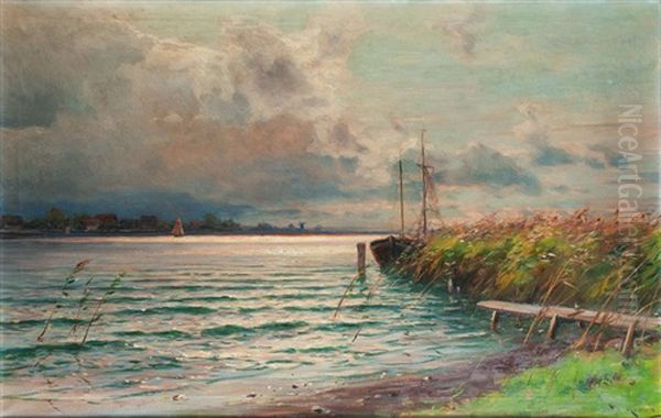 An Der Ostsee Oil Painting by Walter Moras