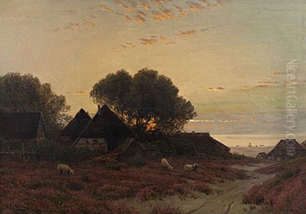 Fischerkaten An Der Ostsee by Walter Moras