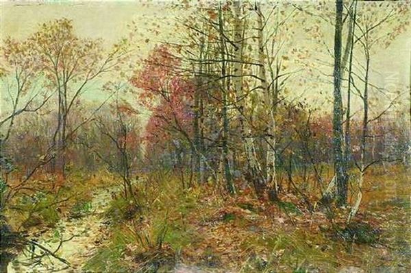 Herbst Im Spreewald Oil Painting by Walter Moras