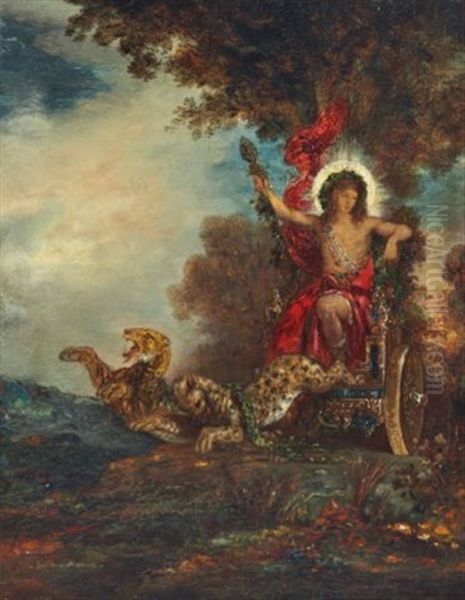 Le Triomphe De Bacchus Oil Painting by Gustave Moreau