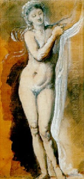 Etude De Femme Oil Painting by Gustave Moreau