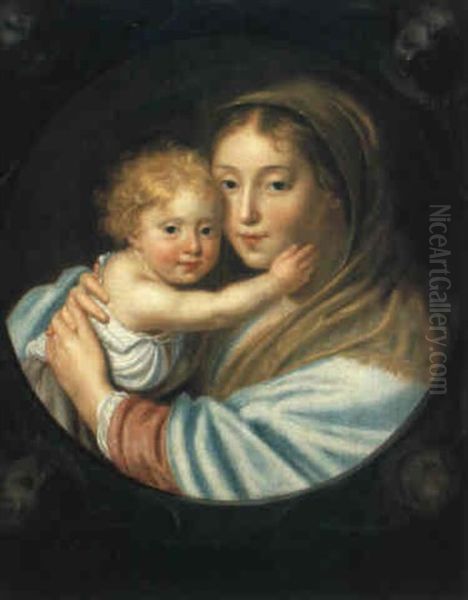 Madonna by Paulus Moreelse