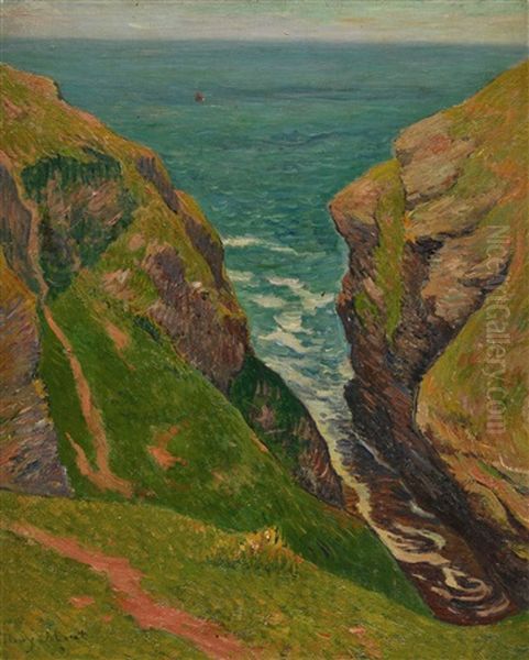 La Breche Oil Painting by Henry Moret