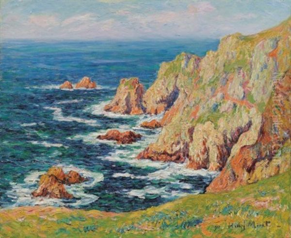 La Cote Sauvage Oil Painting by Henry Moret