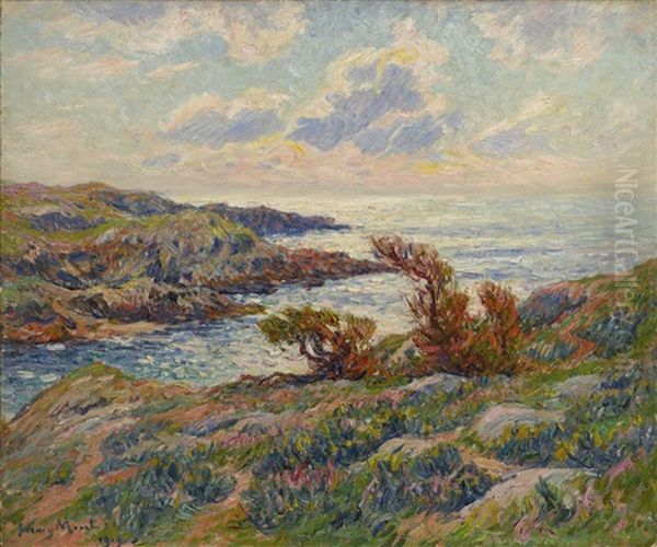 L'anse De Fortz Guen, Finistere Oil Painting by Henry Moret