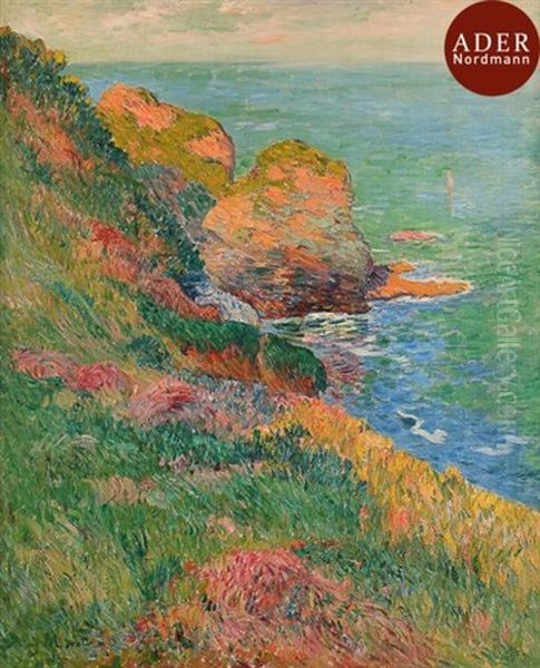 Groix Oil Painting by Henry Moret