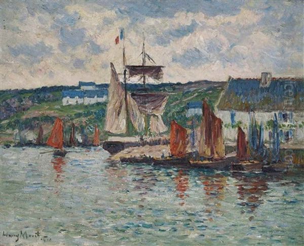 Marine Oil Painting by Henry Moret