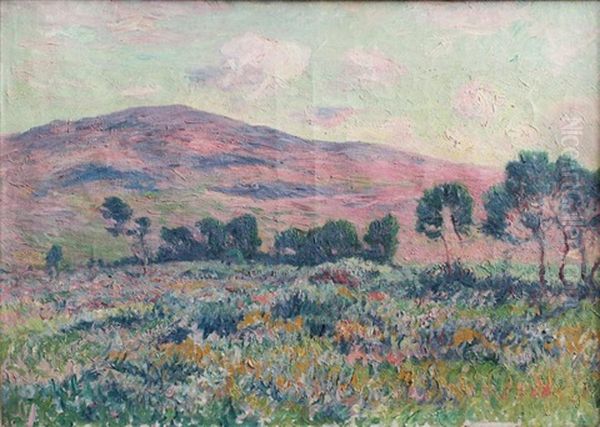 Paysage En Bretagne Oil Painting by Henry Moret