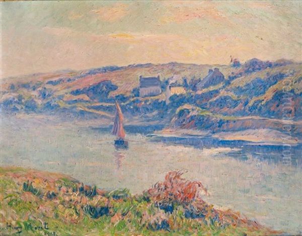 Doelan, Brumes Du Matin Oil Painting by Henry Moret