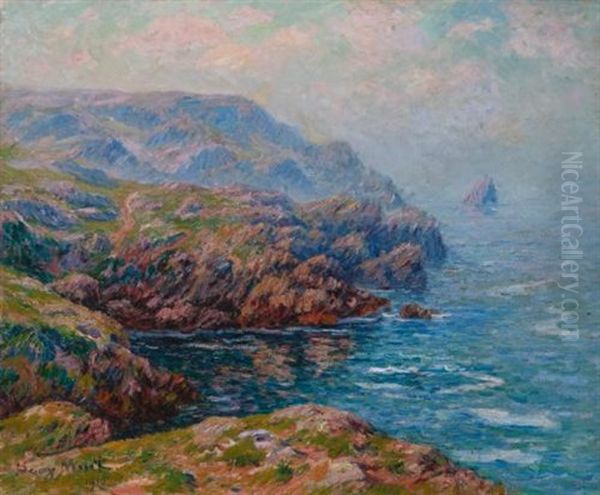 La Terre De Cleden Oil Painting by Henry Moret