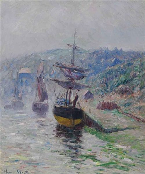 La Brume Oil Painting by Henry Moret