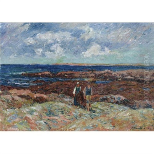 La Pointe De Beg Er Morz Oil Painting by Henry Moret