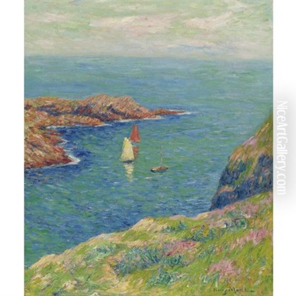 Ile D'ouessant Oil Painting by Henry Moret