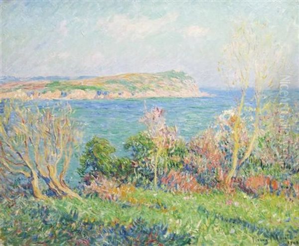 Paysage Oil Painting by Henry Moret