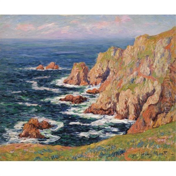 La Cote Sauvage Oil Painting by Henry Moret