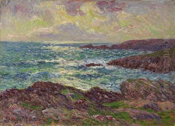 Seascape Oil Painting by Henry Moret