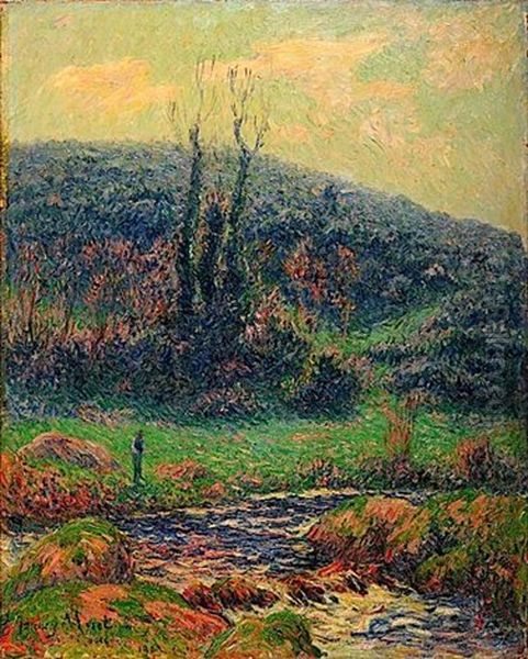 Brume Du Matin Oil Painting by Henry Moret