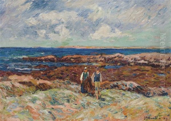 La Pointe De Beg Er Morz by Henry Moret