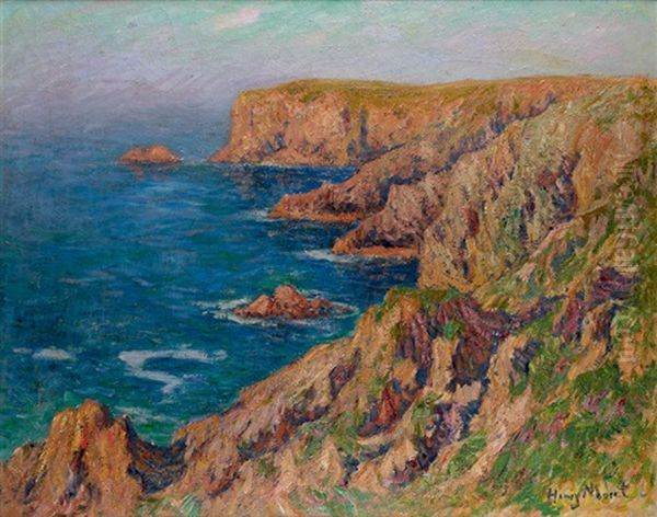 L'ile De Groix Oil Painting by Henry Moret