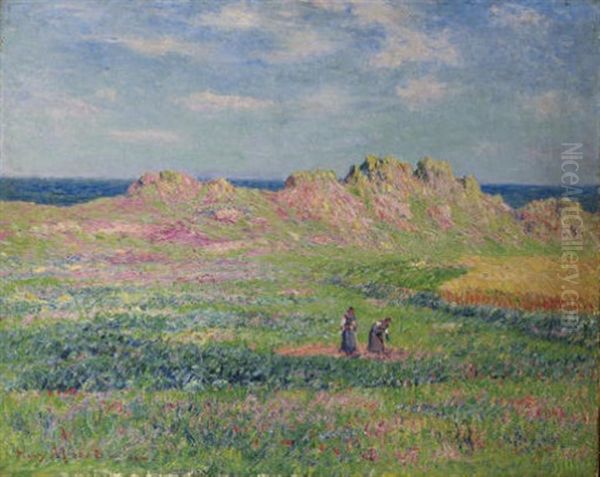 L'ile D'ouessant Oil Painting by Henry Moret