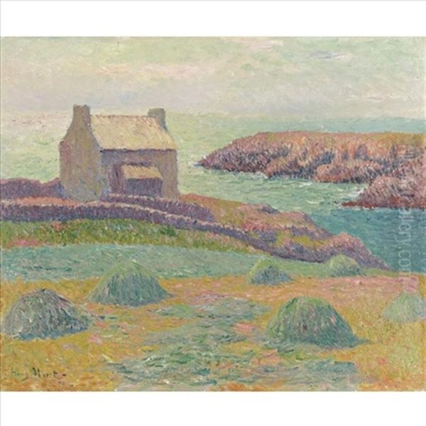 Maison Sur La Colline Oil Painting by Henry Moret