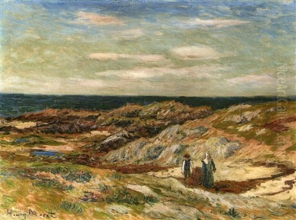 Le Goemoniers Oil Painting by Henry Moret