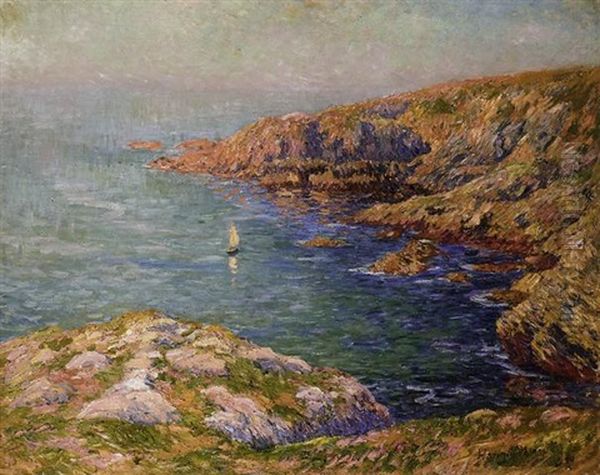 Le Calme, Cote De Bretagne Oil Painting by Henry Moret