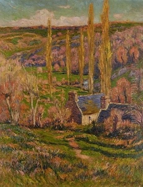 Moulin De Saint-ouarneau Oil Painting by Henry Moret