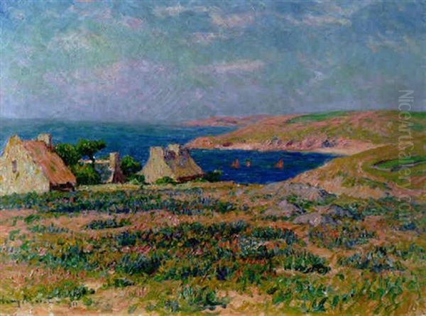 Le Loch, Pres Audierne Oil Painting by Henry Moret