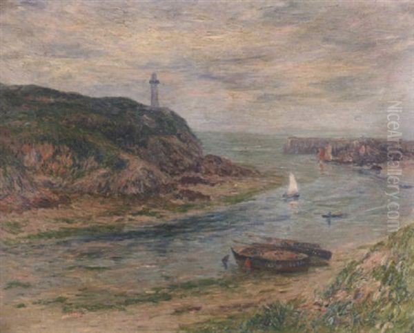 Doelan, Basse Mer Oil Painting by Henry Moret