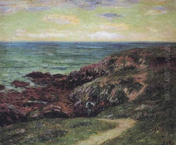 Bord De Mer, Retour Du Pecheur Oil Painting by Henry Moret